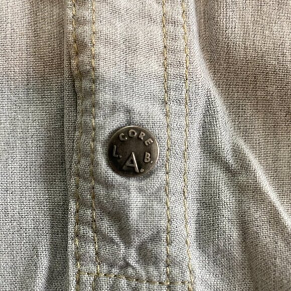 Men's Core by Jack Jones Button Down Short Sleeve Shirt - Picture 5 of 7